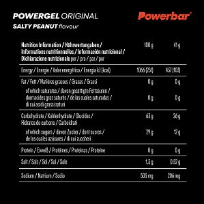 Powerbar GEL ORIGINAL SALTY PEANUT (1 UNIDAD - 41G)