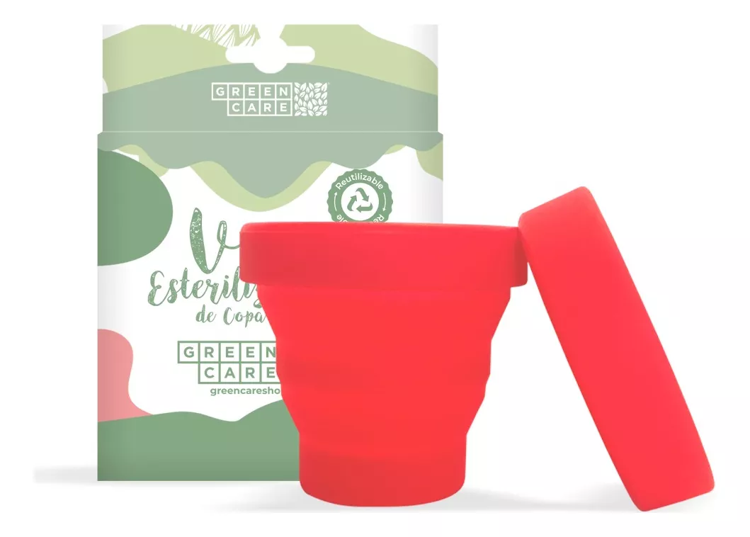 Copa Menstrual MiaLuna Talla L. El producto se entrega sin bolsa ni caja.