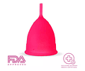 Copa Menstrual con capacidad 30 ml- De Silicona De Grado Medico- GreenCare- Certificaciones: FDA- SGS