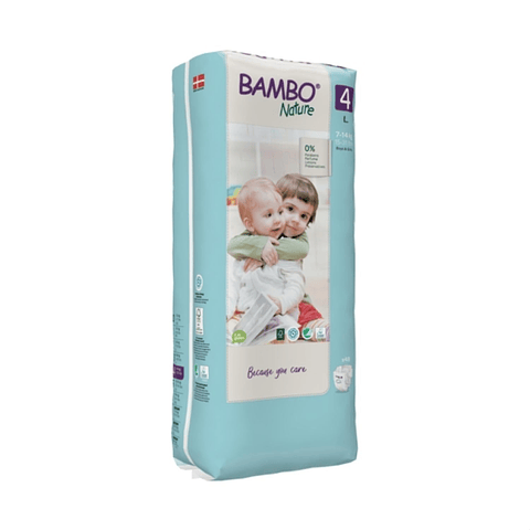 Pañales Ecológicos Talla L (48 Uds) - Bambo Nature