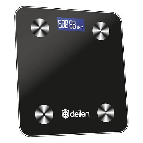 Pesa Inteligente Bluetooth Color Negro- Deilen