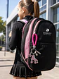 Llavero Patín Density Strass con Correa Trenzada Rosa - Miniatura 2