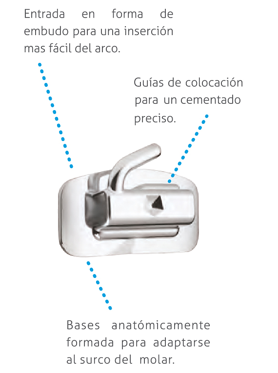 TP Tubos 1er Molar MBT Ultra Bajo Perfil 