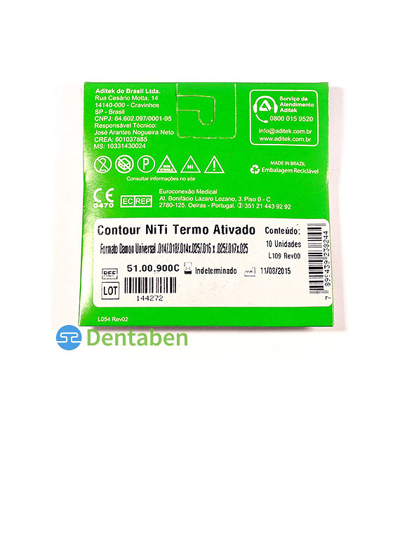 ADTK Secuencia Arcos Easyclip+ Damon 5 tipos (Pk10)