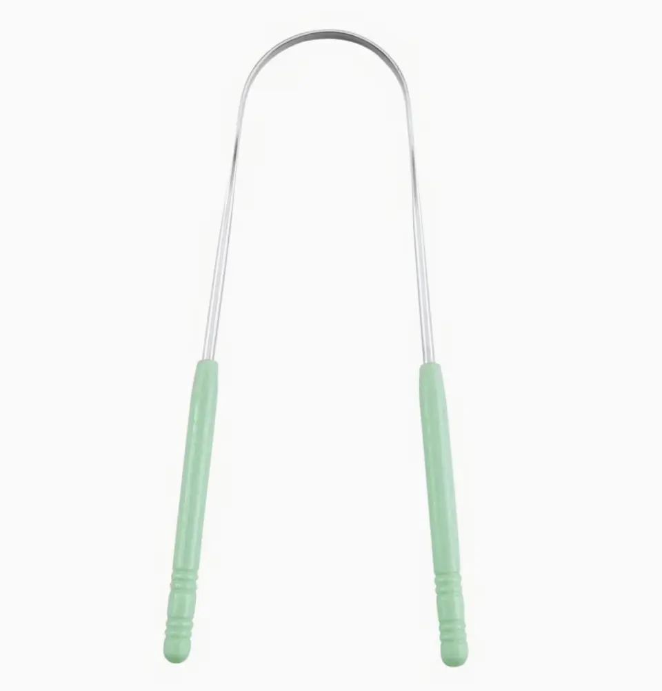 Limpiador de lengua de acero inoxidable  1