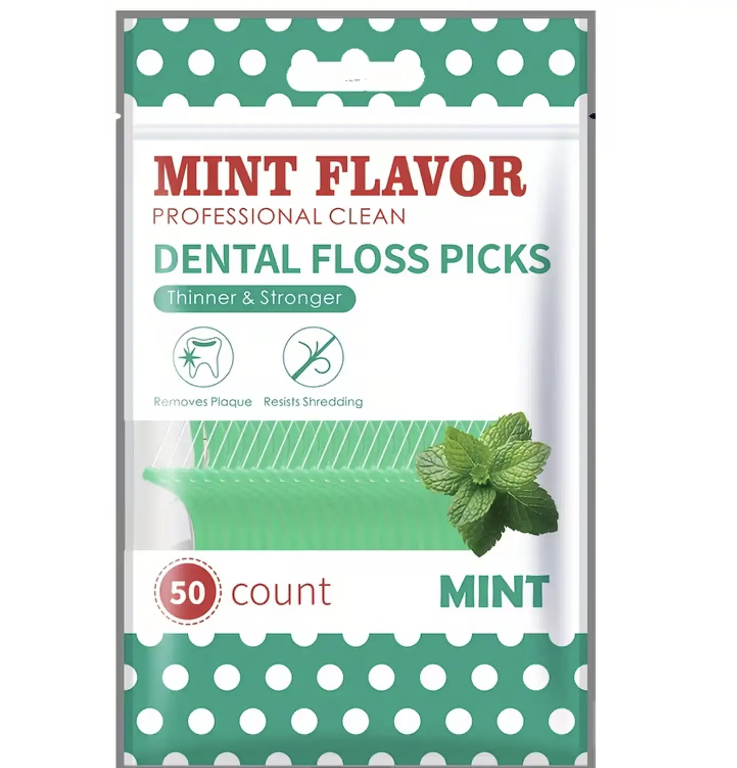 Hilo Dental sabor menta 50 unidades - Mint Flavor 1