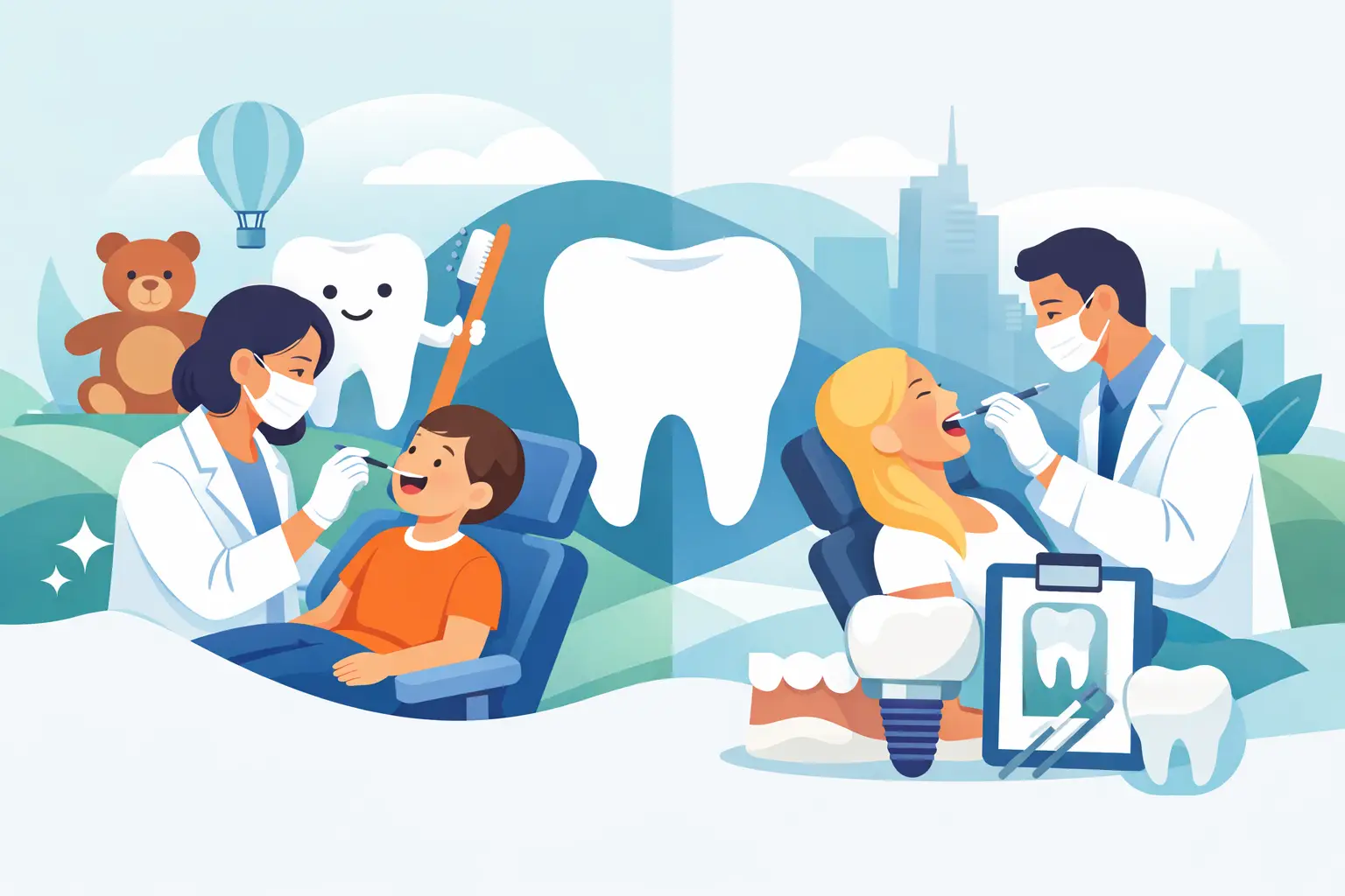 Centro de odontología integral para niños y adultos