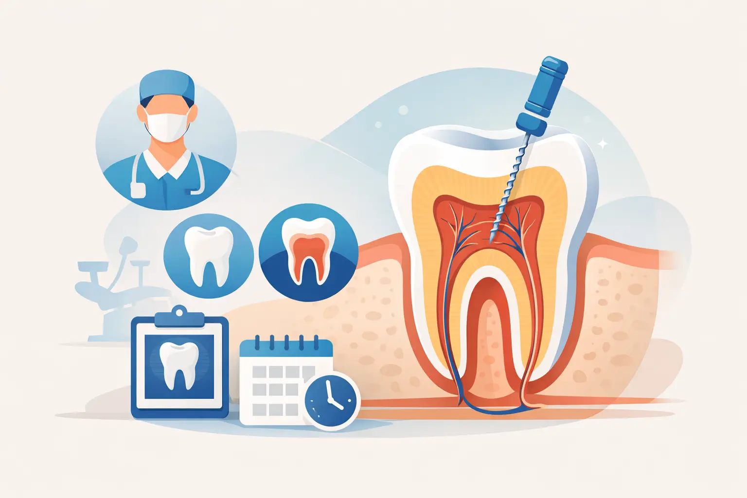Qué es una endodoncia dental y cuándo se hace?