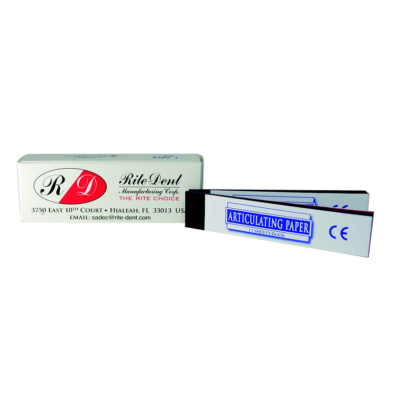 Papel Articular Recto - Rite Dent 1