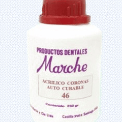 Acrilico Coronas Auto Curable - Color 46 - 250 grs - Marche