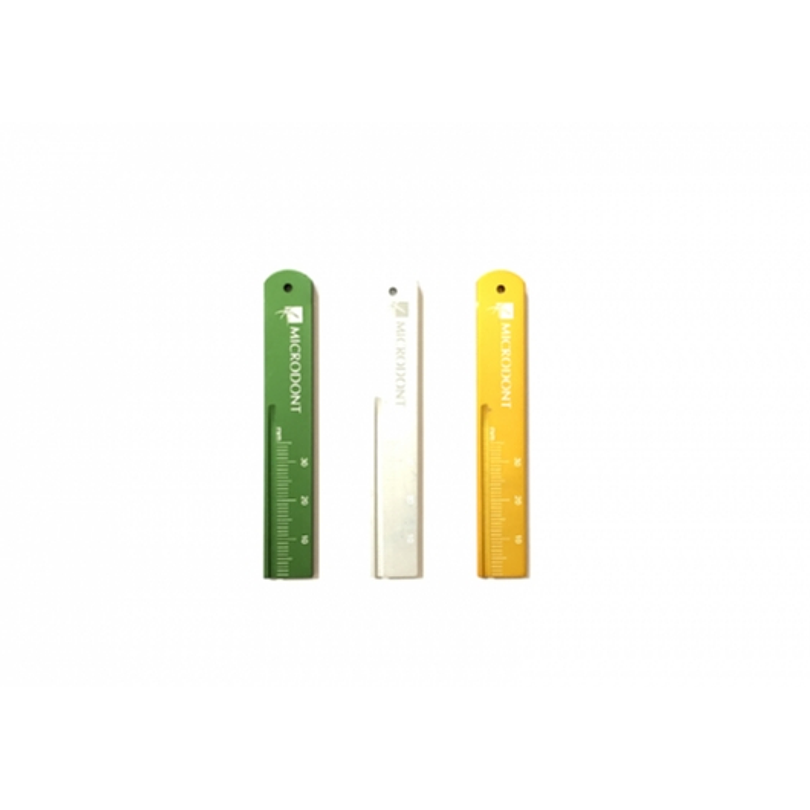 Regla de Endodoncia Metálica - Microdont