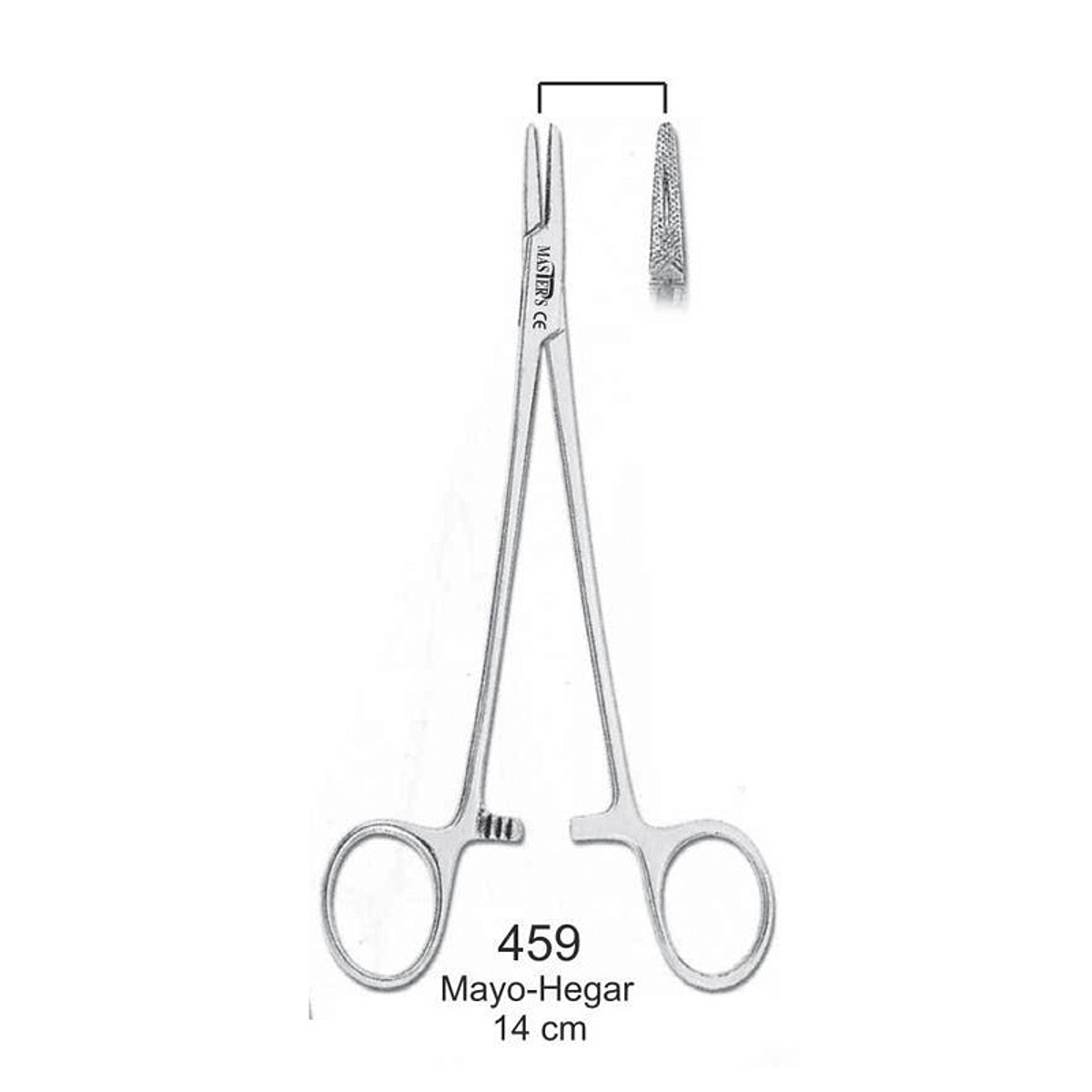 Porta Agulha Mayo Hegar - Instrumento Cirúrgico Para Suturas Seguras E Eficientes - Foto 6