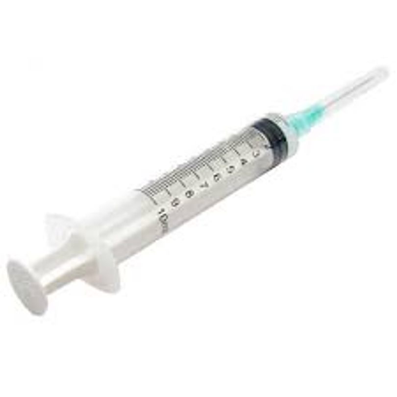 Jeringa Desechable Luerlock 5cc/ml - Aguja - Caja 100 Unidades