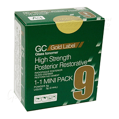 Fuji 9 Gold Label 9, mini pack (5 grs) Restauración Posterior - GC 