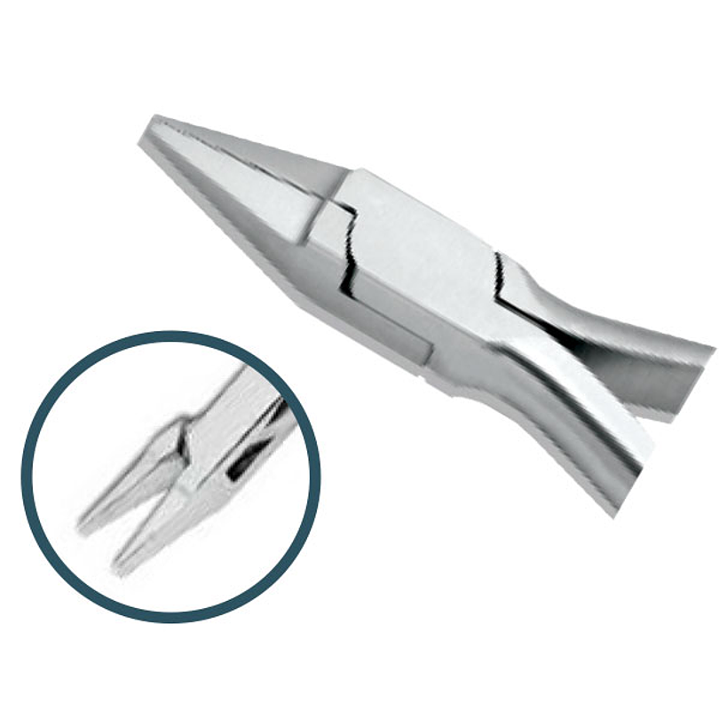 Alicate ortodoncia Punta Plana s/estrias