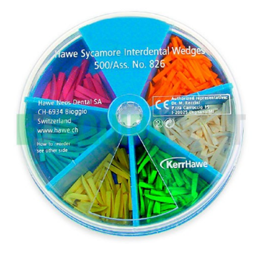 Cuñas Madera Surtidas 500 unidades - Kerr 1