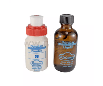 Acrilico Duralay Color 66 - Kit (Polvo-Liquido) 2 Onzas -Reliance