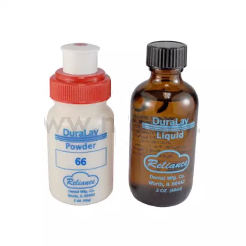 Acrilico Duralay Color 66 - Kit (Polvo-Liquido) 1 Onzas -Reliance