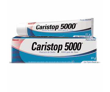 Pasta Dental Caristop 5000 Con Fluor 51 gr