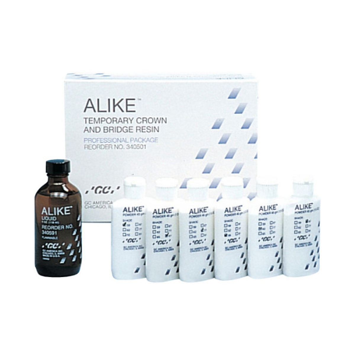 Acrilico ALIKE Kit Profesional (6 Polvos 45g+ 1 Liq. 118m... Tienda