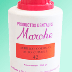 Acrilico Coronas Auto Curable - Color 42 - 250 grs - Marche