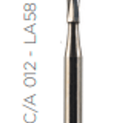Fresa Carbide Baja Velocidad de Tallo Medio Cilindrica C/A 012 - LA58 - 