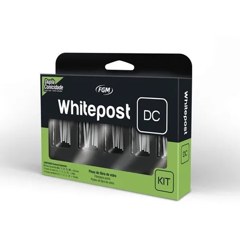 Whitepost DC Kit 25 Postes de Fibra - FGM
