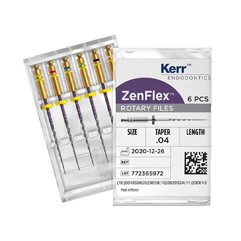 Limas Mecanizadas Zenflex - Kerr - Variedades (valor de 1 caja)