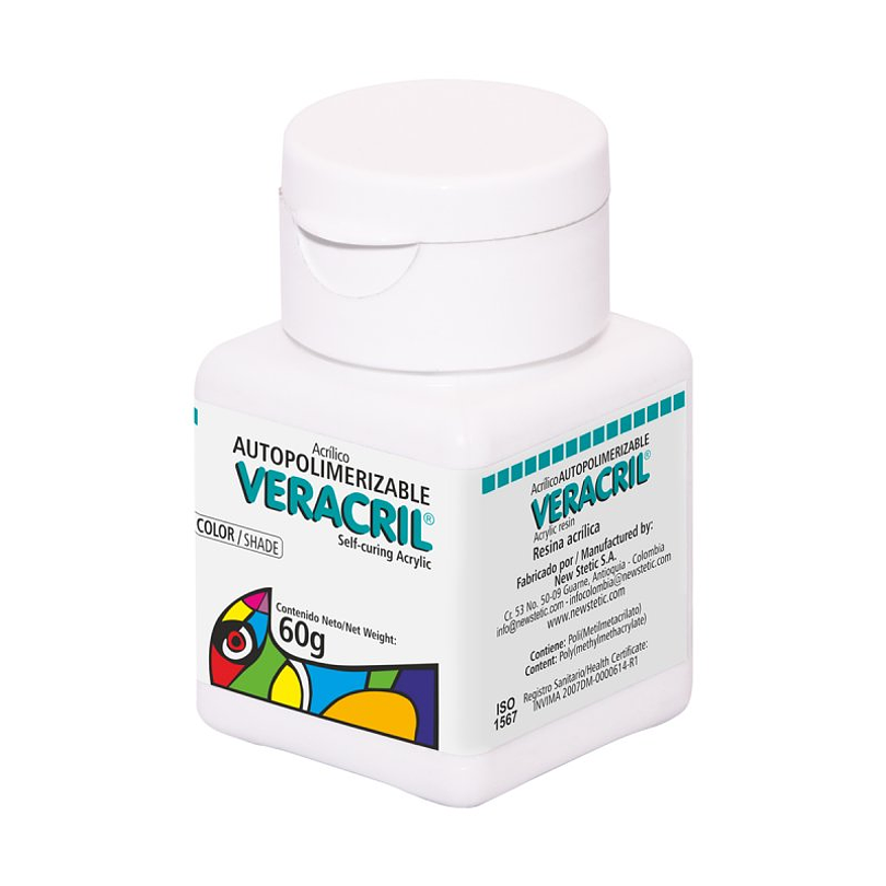 Acrílico Para Corona 125 gr -  Veracril 