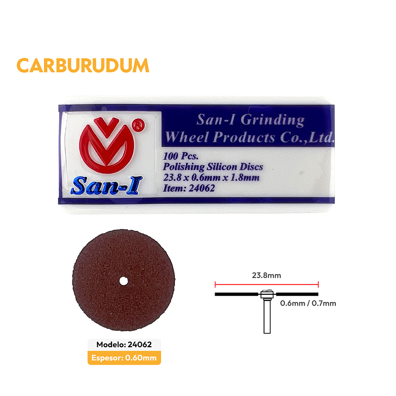 Discos Carburundum para Metal - SAN-I