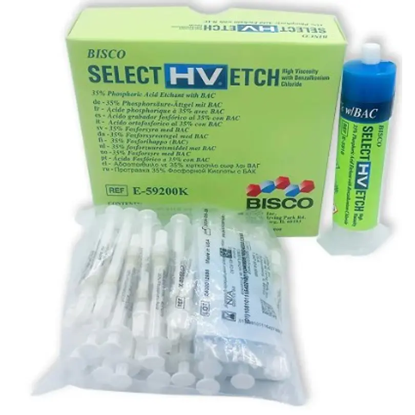 KIT DE ACIDO ORTOFOSFORICO SELECT ETCH BAC 30 ML BISCO