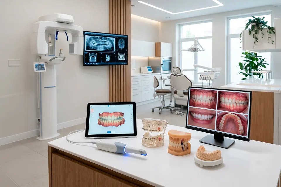 Paquete de ortodoncia completo con escáner intraoral y modelos en resina 1