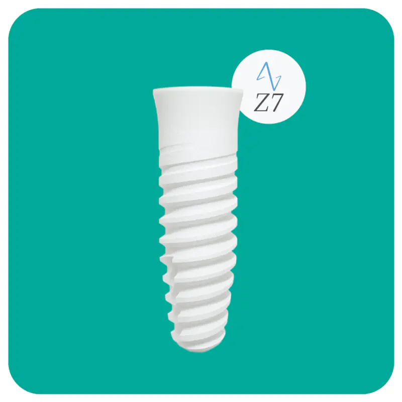 Implante Tree-Oss® Ceramic Zirconia 2-Piezas