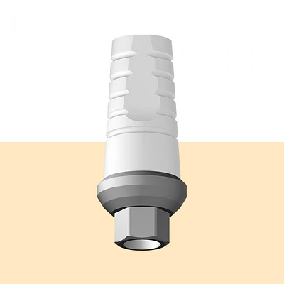 UCLA Tree-Oss® Calcinable Con Base De Cromo Antirotacional Hexagonal Interno