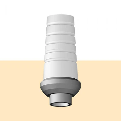 UCLA Tree-Oss® Calcinable Con Base De Cromo Rotacional Hexagonal Interno