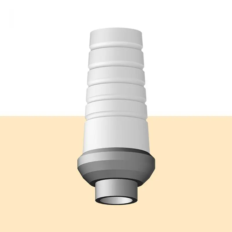 UCLA Tree-Oss® Calcinable Con Base De Cromo Rotacional Hexagonal Interno