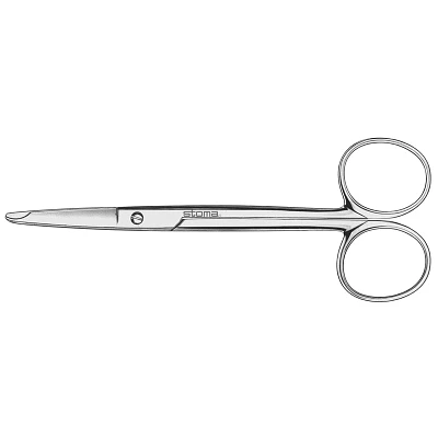 Tijera para sacar sutura recta 10 cm.