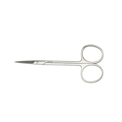 Tijera Iris dentada recta 11.5 cm.