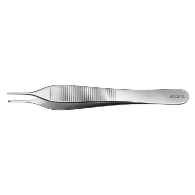 Pinza Adson cirugía fina con dientes 12 cm.
