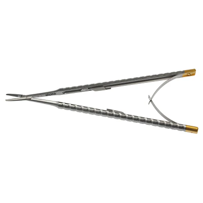 Castroviejo TC 1,2 mm recto 15 cm hy-grip.