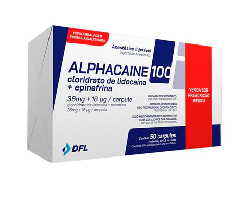 Alphacaine Anestesia al 2% DLF