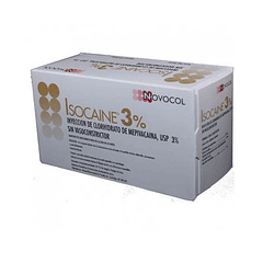 Isocaine Mepivacaina 3% Novocol