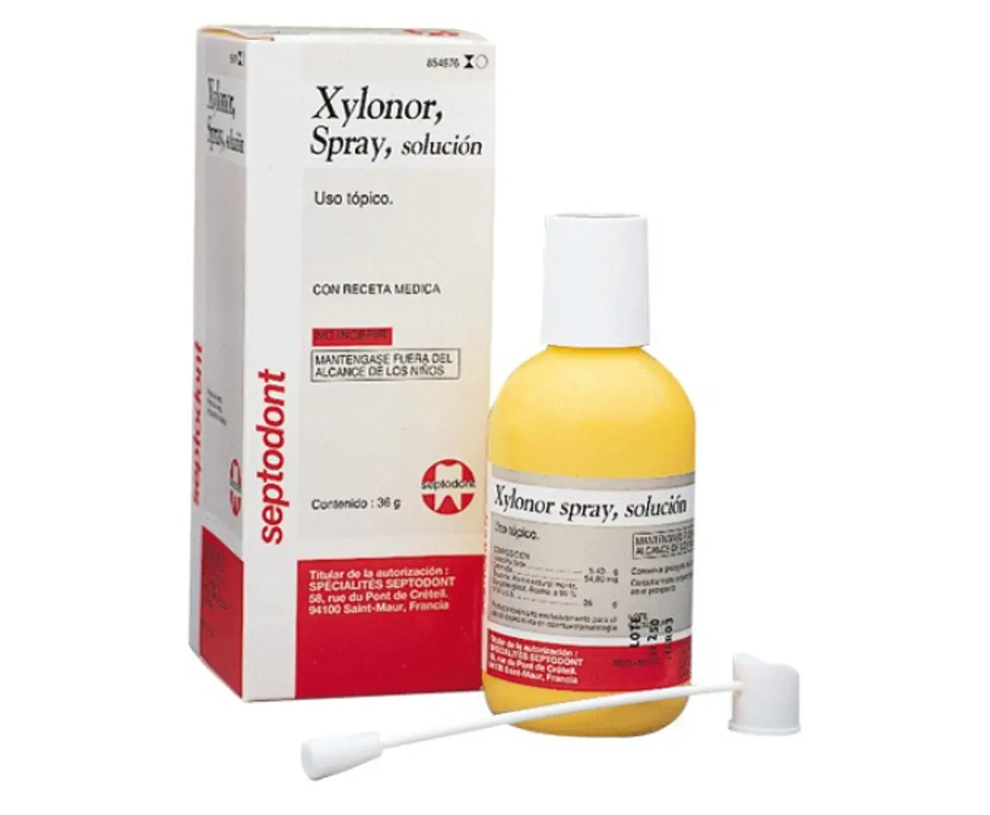 Anestesia Lidocaina Xylonor Spray 15% Septodont 1