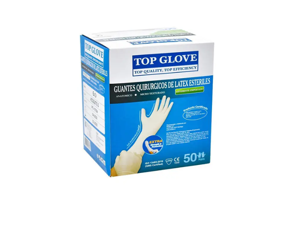 Caja Guantes Quirúrgicos Estériles 50 pares 1