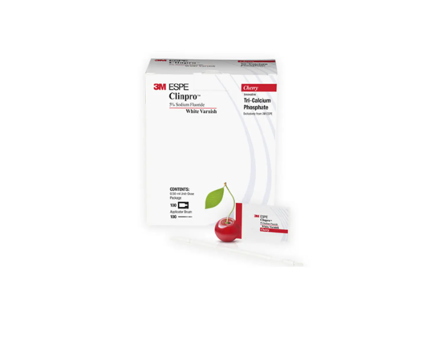 Clinpro White Varnish con Fluoruro de Sodio al 5% 100 Unidosis Guinda 3M 1