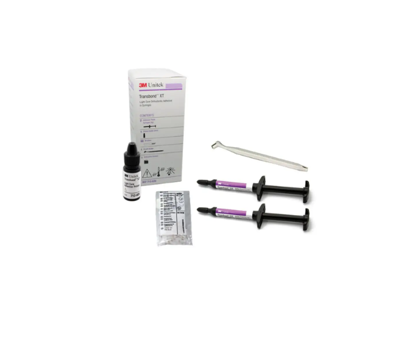 Adhesivo para Fotocurado 3M™ Transbond™ kit XT - 2 Jeringas de 4 gr. 1