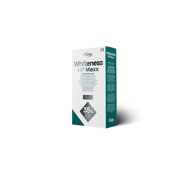 Blanqueamiento Whiteness Hp Maxx 35% 3 Pacientes FGM 