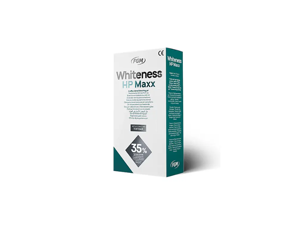 Blanqueamiento Whiteness Hp Maxx 35% 3 Pacientes FGM 1