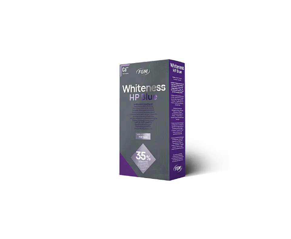 Blanqueamiento Whiteness Hp Blue 35% 6 pacientes FGM 1