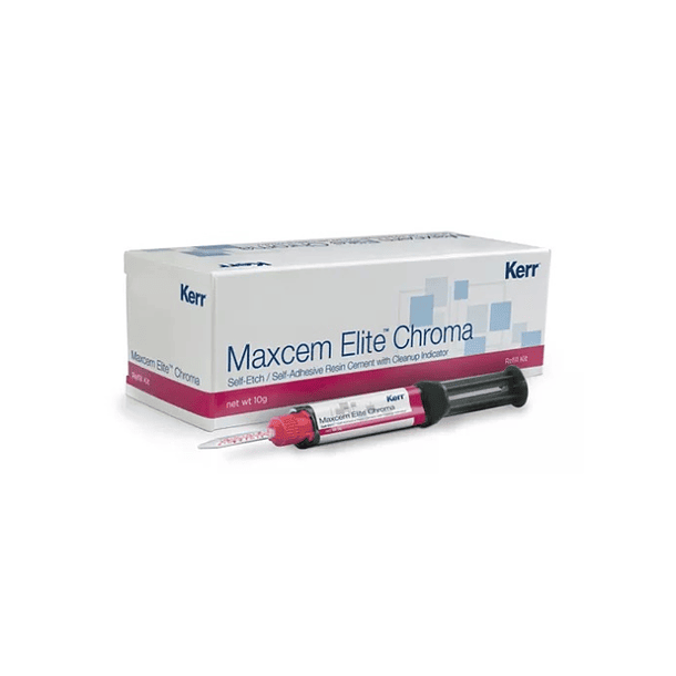 Cemento de Resina Maxcem Elite Chroma 2x5gr Kerr 